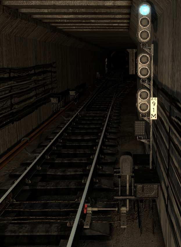 Светофор в метро